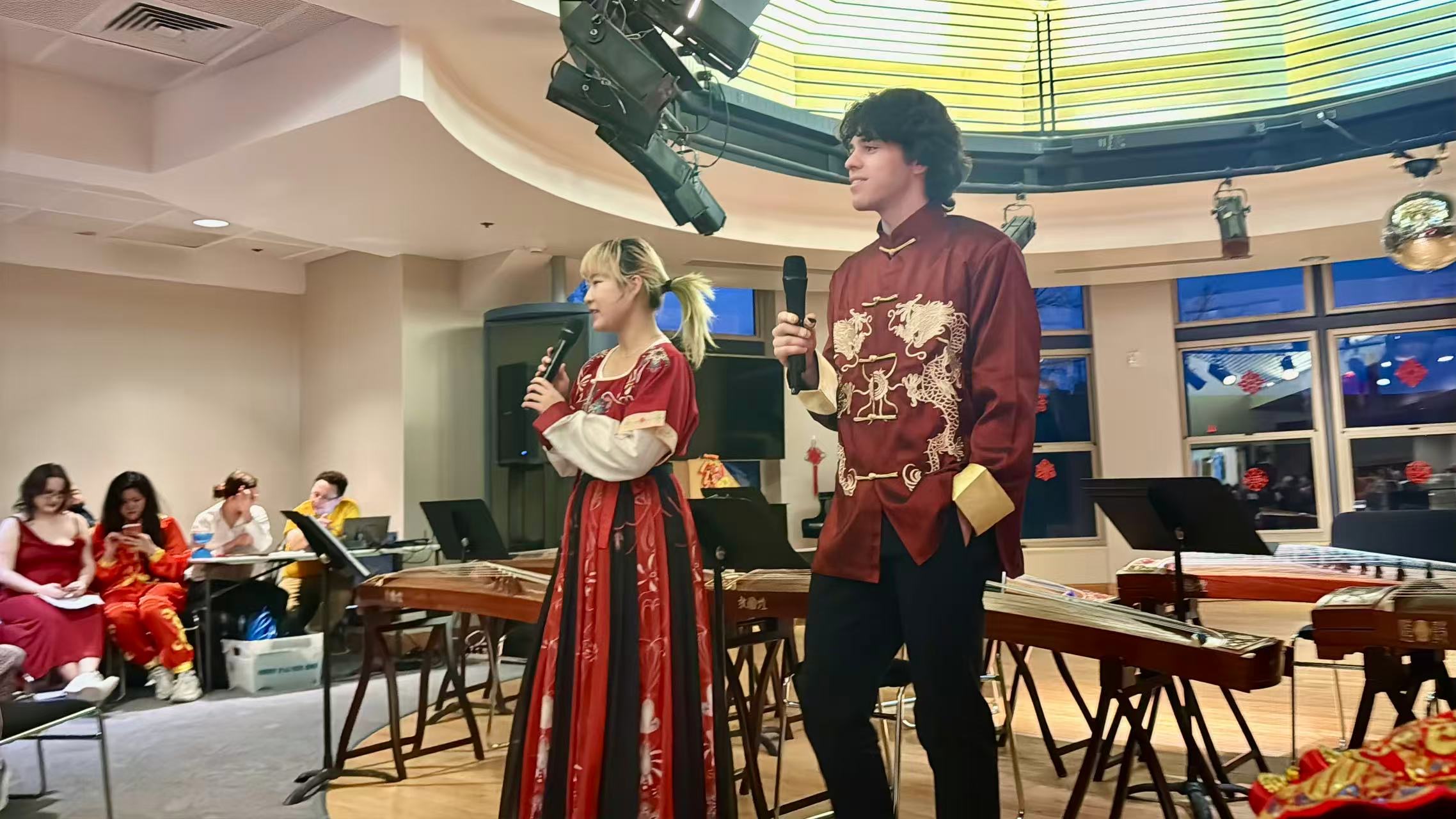 Veronica Zhang and Max Rasilla